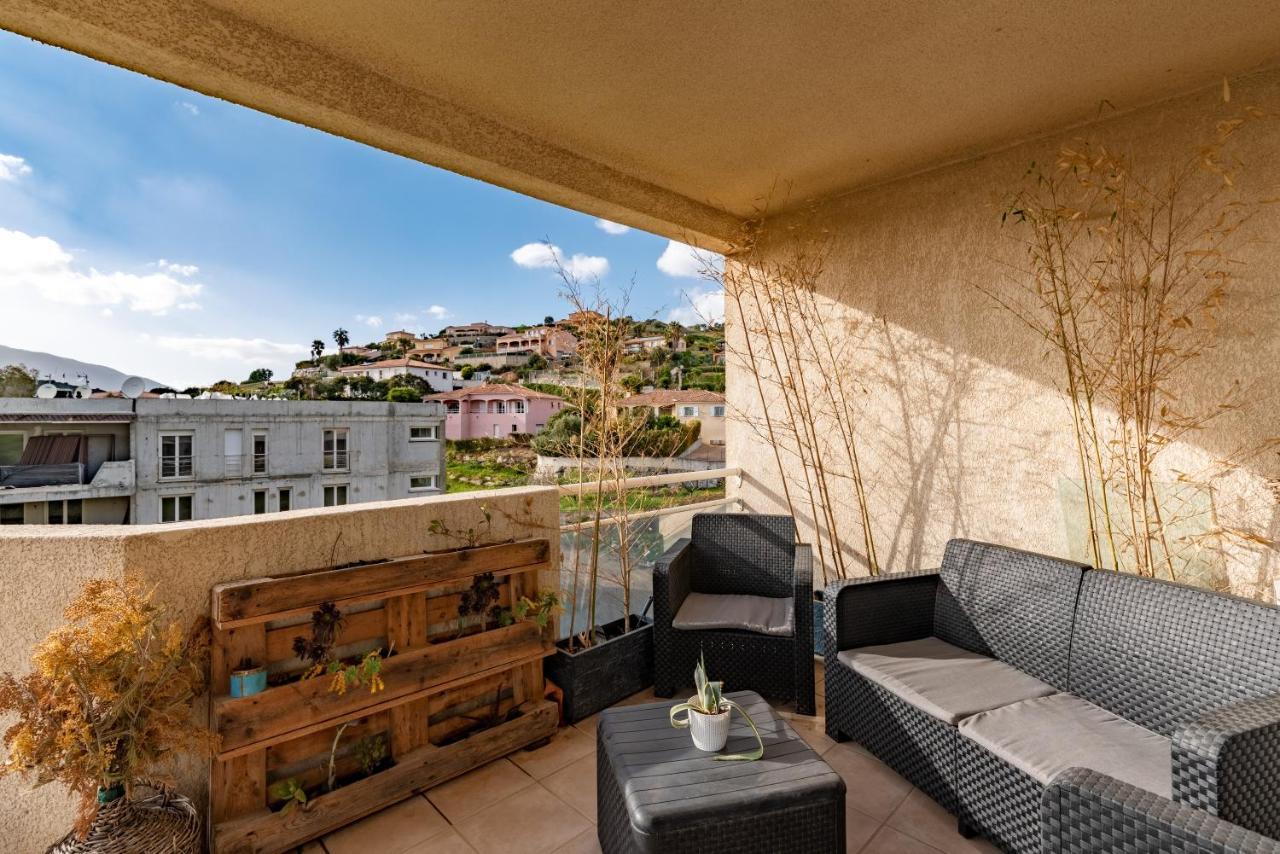 U Nidu - A Ajaccio, Magnifique Appartement 4 Couchages Vue Mer Аяччо Екстер'єр фото